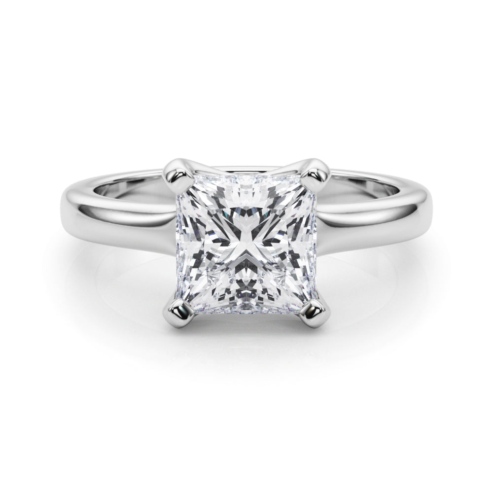 Princess Cut Diamond Solitaire Engagement Ring · 0.75 ct tw