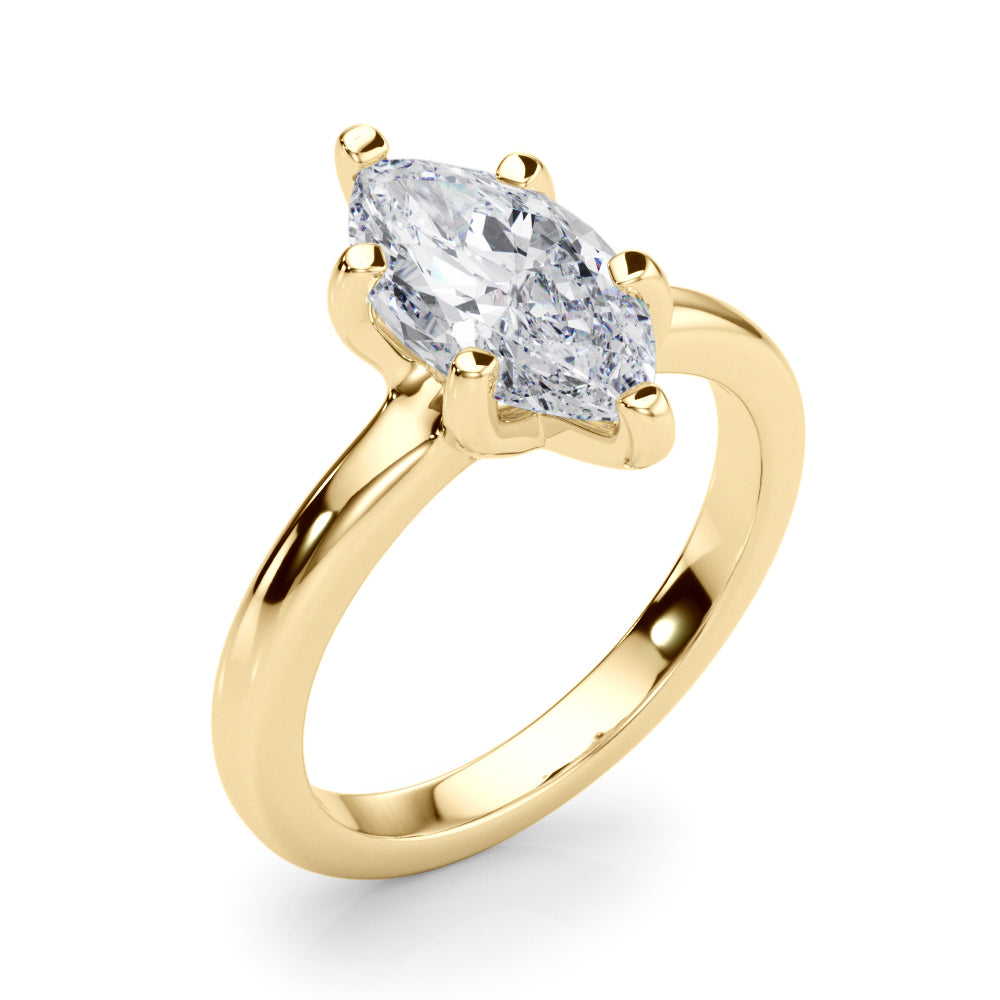 Marquise Diamond Solitaire Engagement Ring · 1.00 ct tw