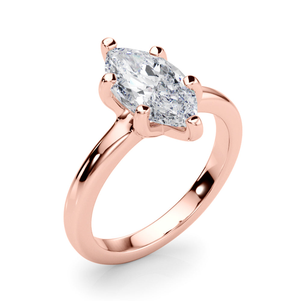 Marquise Diamond Solitaire Engagement Ring · 1.00 ct tw