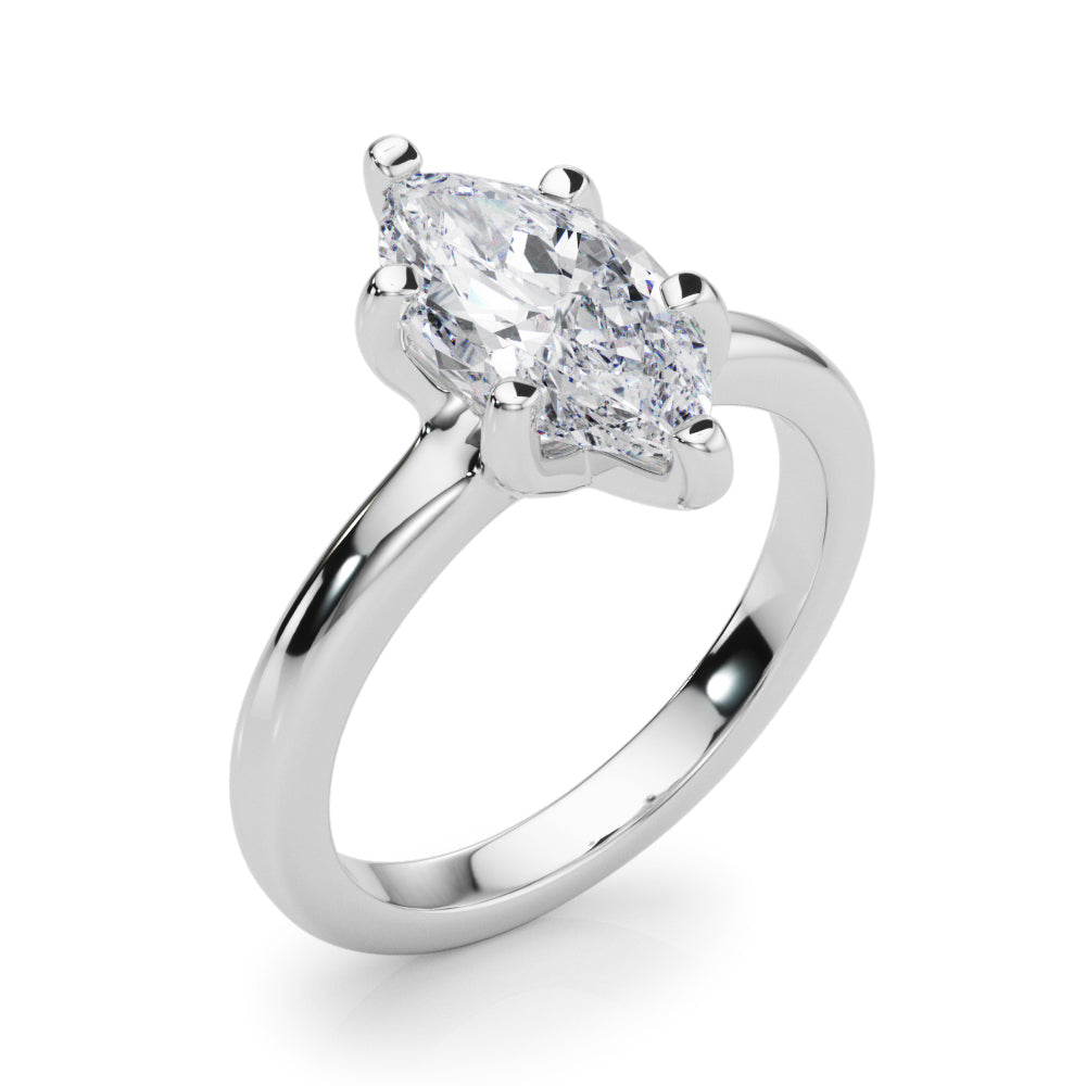 Marquise Diamond Solitaire Engagement Ring · 1.00 ct tw
