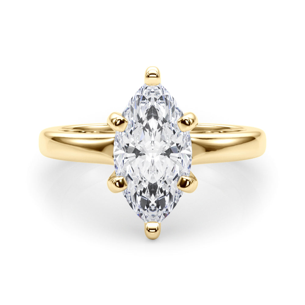 Marquise Diamond Solitaire Engagement Ring · 1.00 ct tw