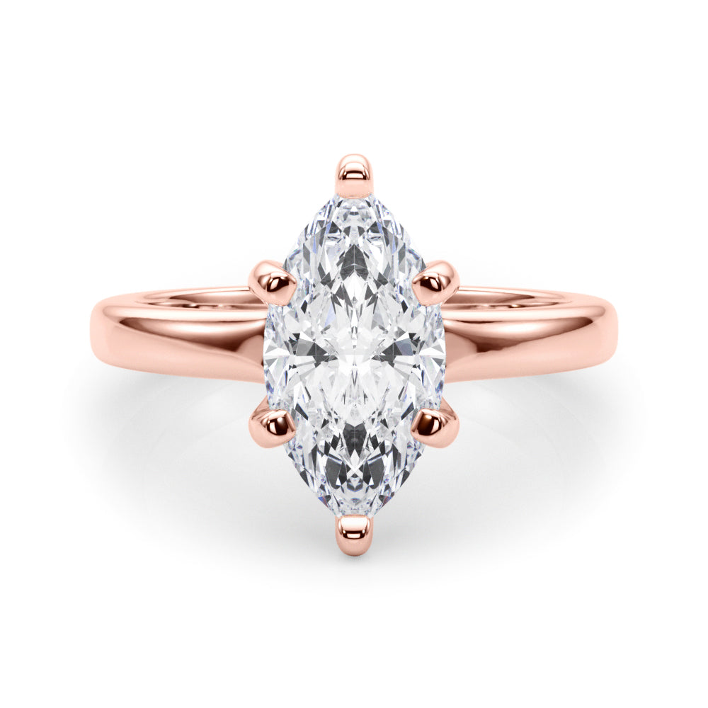 Marquise Diamond Solitaire Engagement Ring · 1.00 ct tw