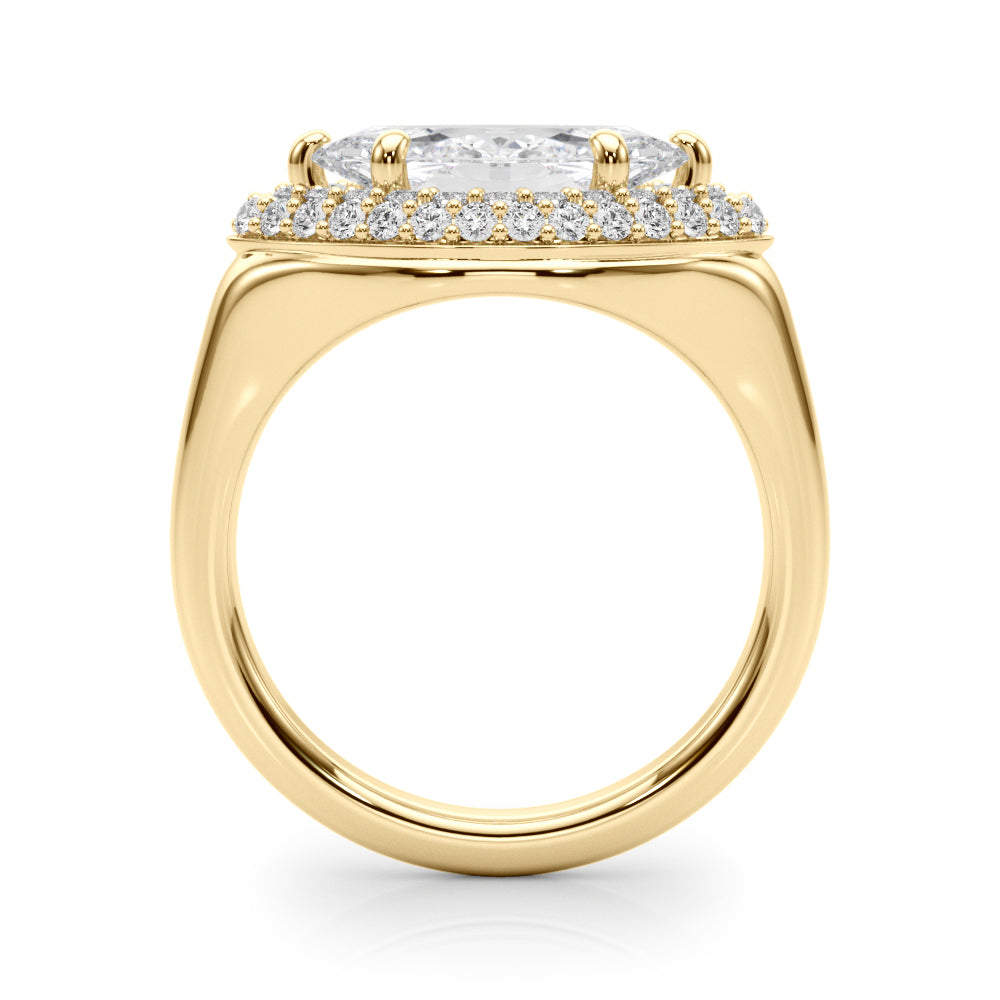 Marquise Trellis Diamond Engagement Ring · 1.44 ct tw