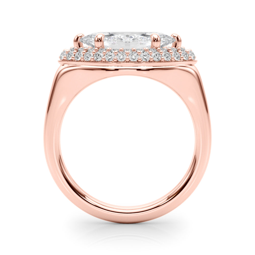 Marquise Trellis Diamond Engagement Ring · 0.50 ct tw