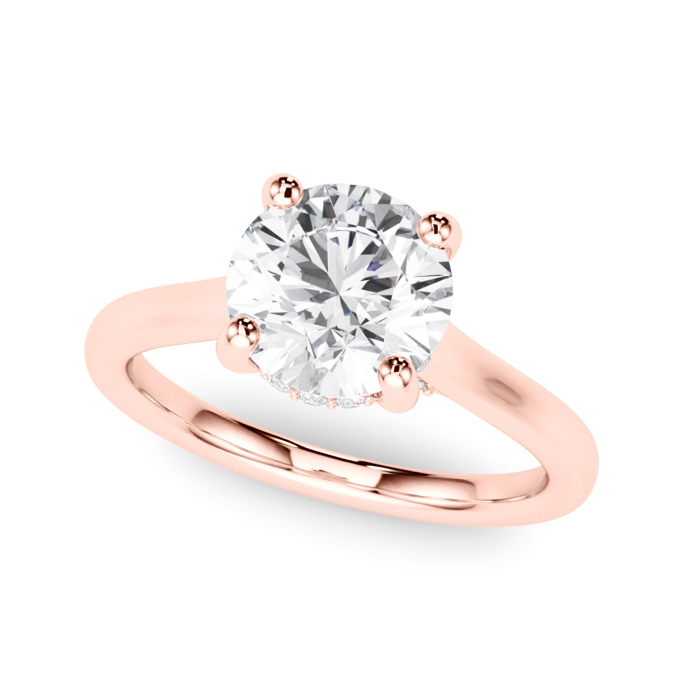 Round Diamond Engagement Ring · 3.19 ct tw