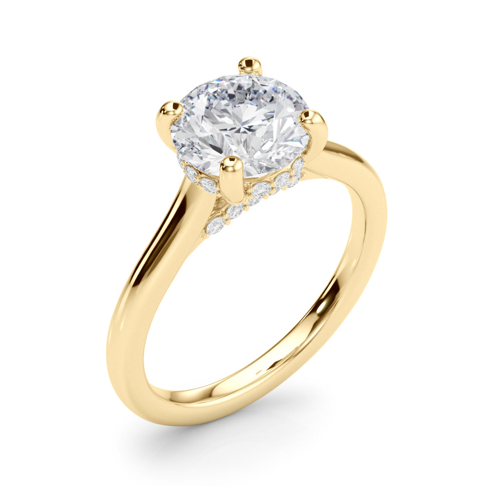 Round Diamond Engagement Ring · 1.12 ct tw