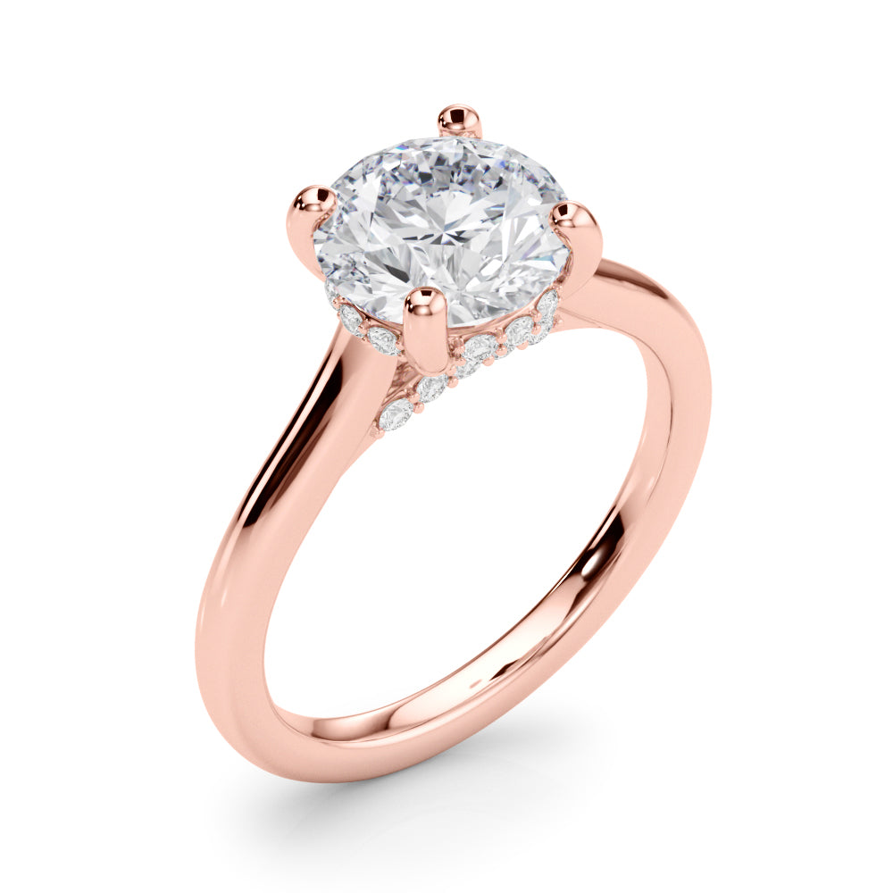 Round Diamond Engagement Ring · 1.12 ct tw