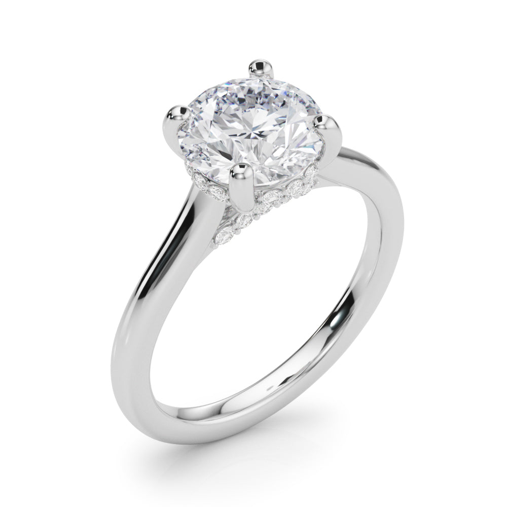 Round Diamond Engagement Ring · 1.12 ct tw