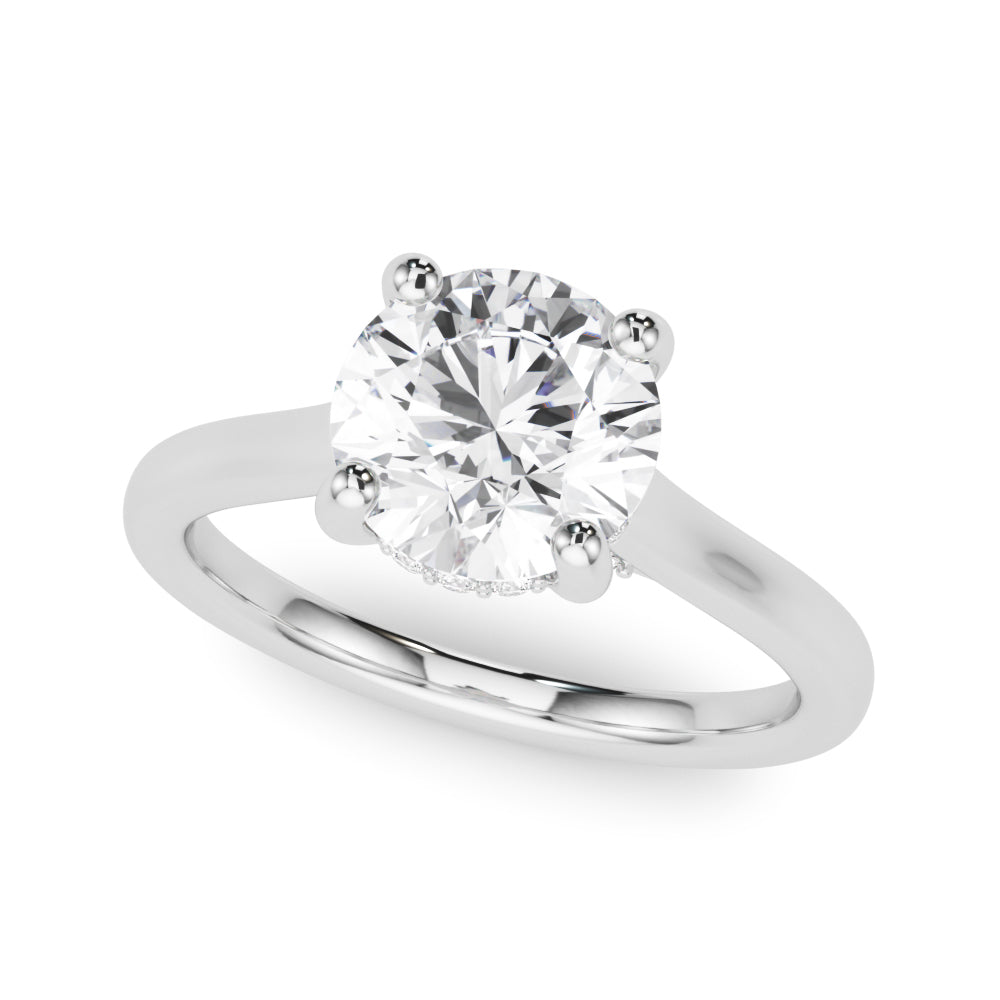 Round Diamond Engagement Ring · 1.12 ct tw