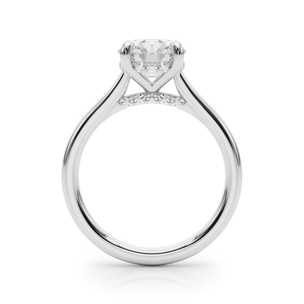 Round Diamond Engagement Ring · 1.12 ct tw