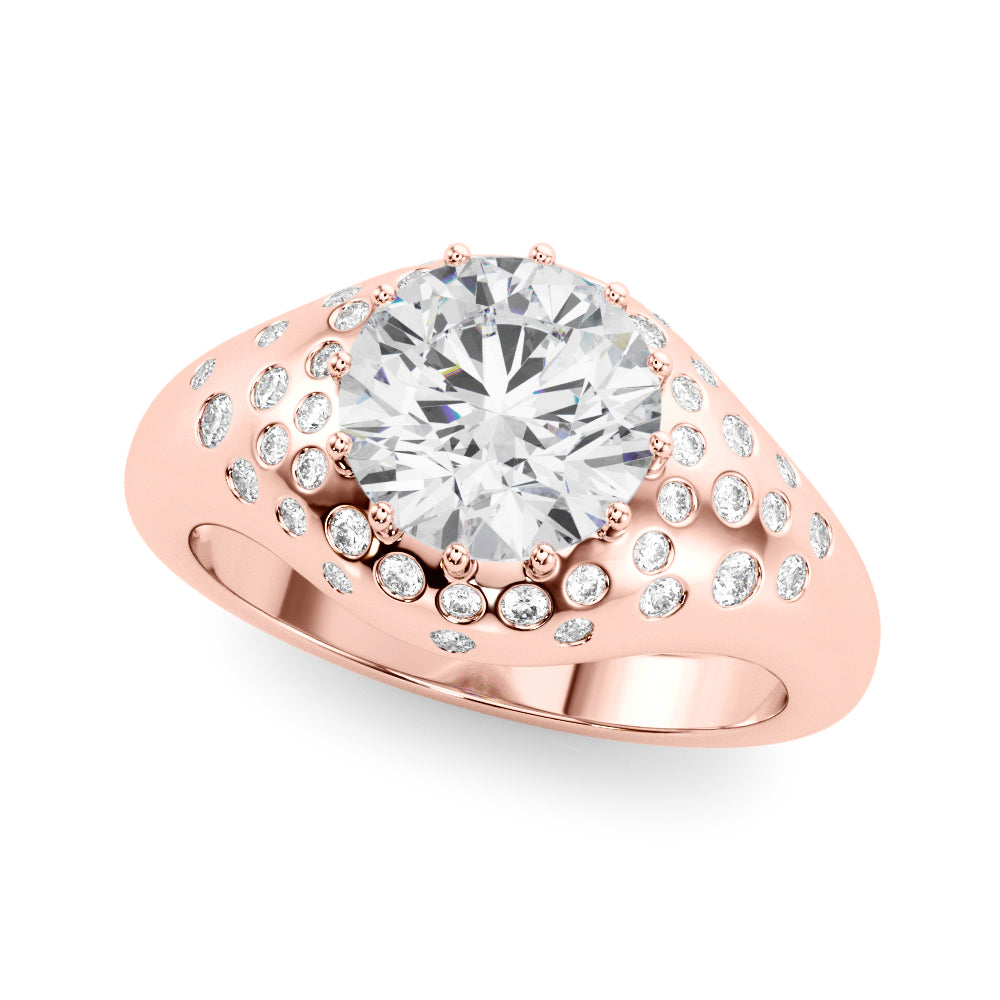 Round Center Diamond Engagement Ring · 2.27 ct tw