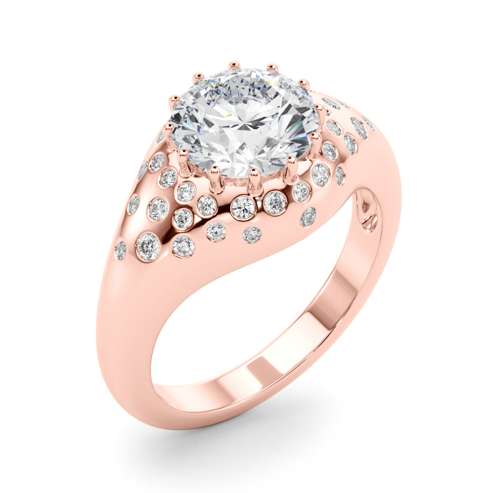 Round Center Diamond Engagement Ring · 2.27 ct tw