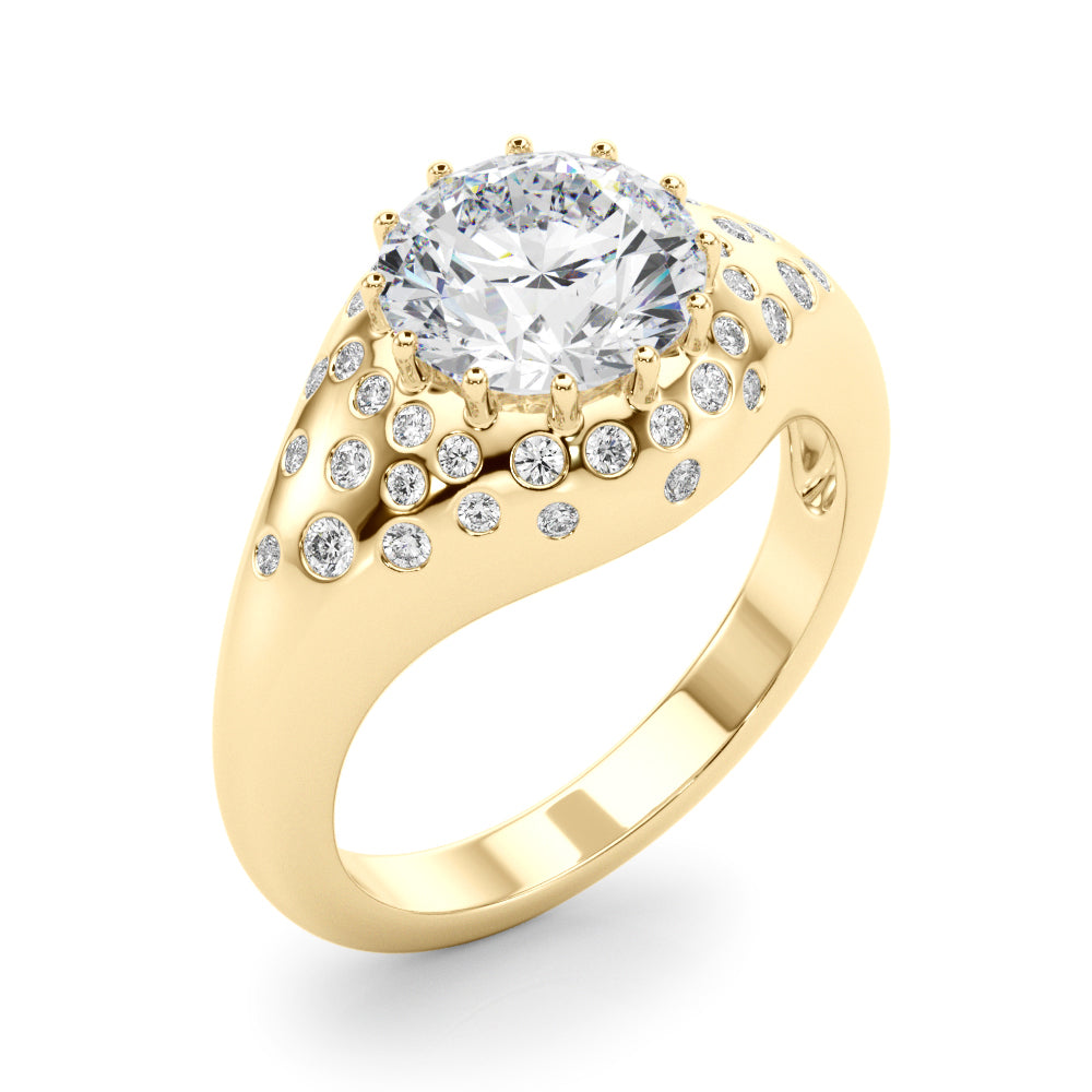 Round Center Diamond Engagement Ring · 2.27 ct tw