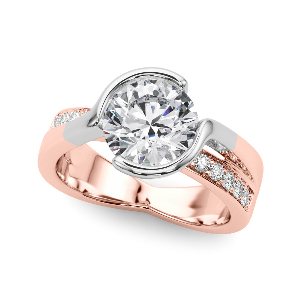 Round Diamond Engagement Ring · 2.25 ct tw
