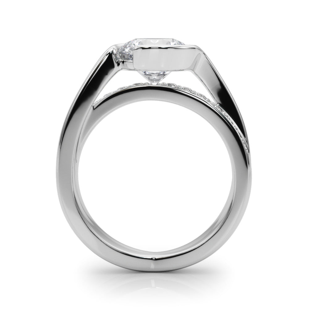 Round Diamond Engagement Ring · 3.25 ct tw