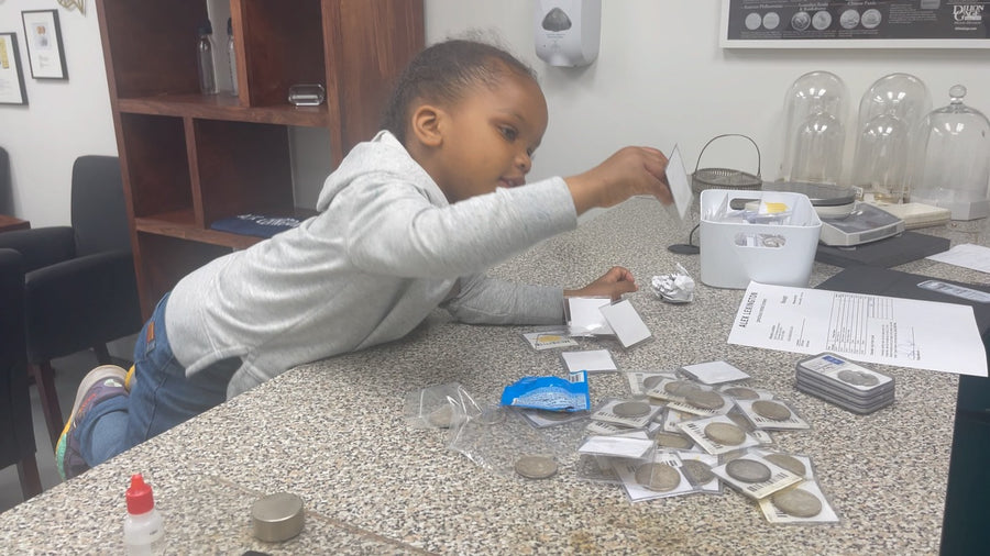 Lexington sorting coins