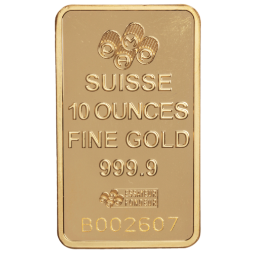 10 OZ GOLD BAR - Our Choice