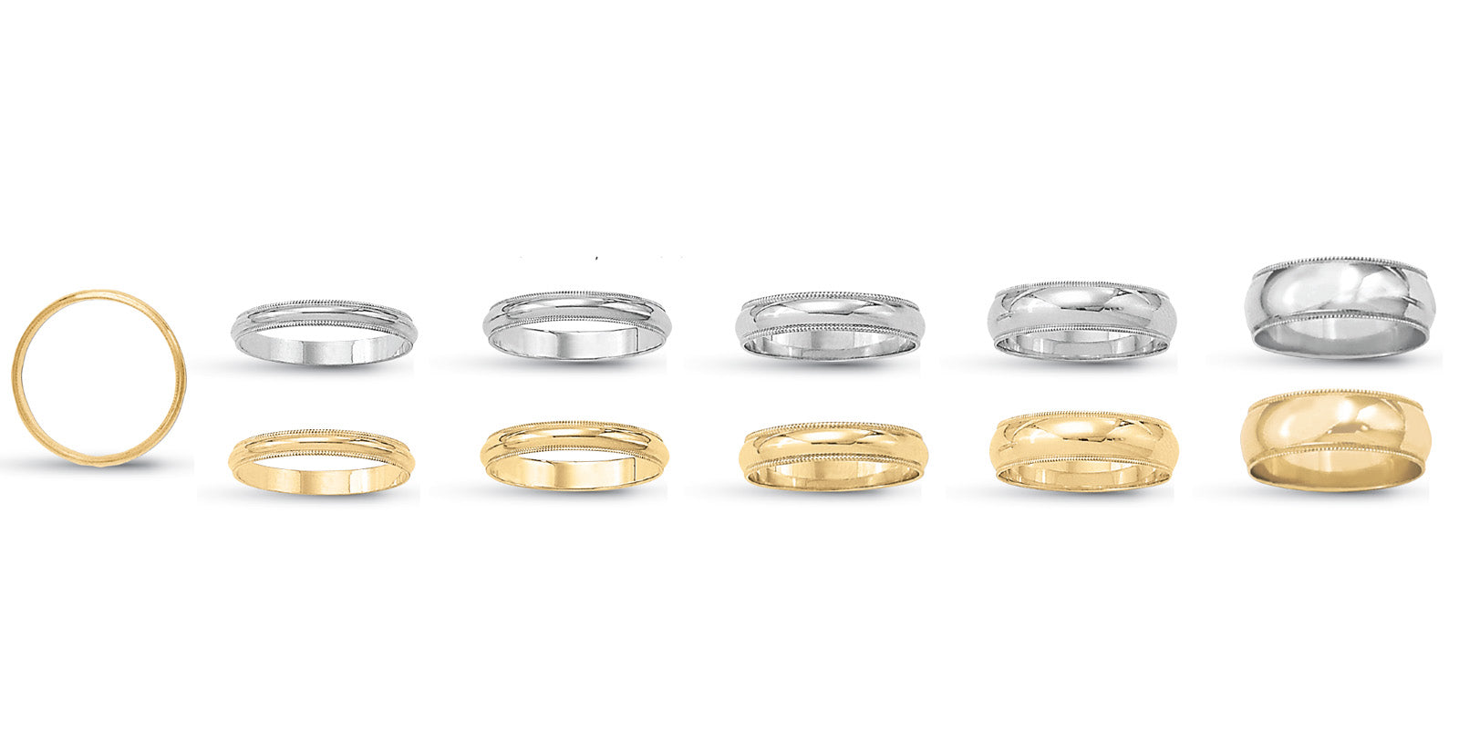 4 0.0 MM Milgrain Band