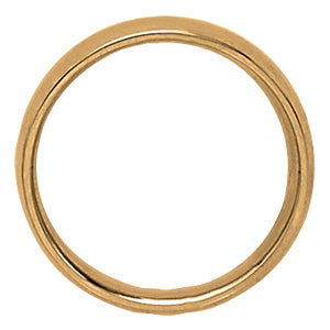 4 0.0 MM Flat/beveled Com-fit Wedding Band