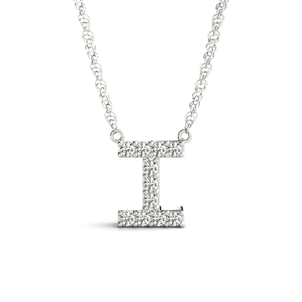 1/20 Cttw I Initial Diamond Pendant · 0.06 ct tw