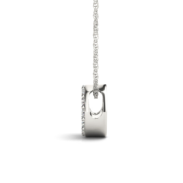1/20 Cttw O Initial Diamond Pendant · 0.06 ct tw