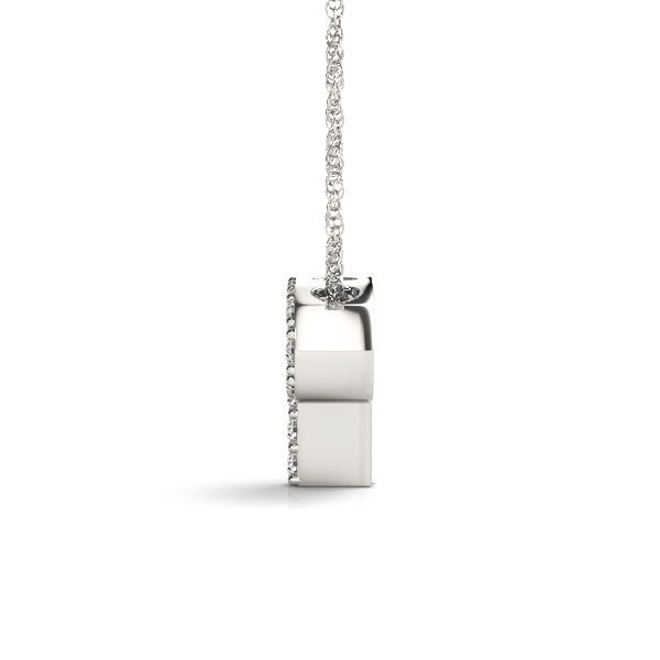 1/15 Cttw P Initial Diamond Pendant · 0.07 ct tw