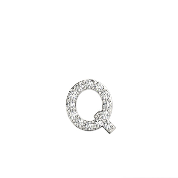 1/20 Cttw Q Initial Diamond Pendant · 0.07 ct tw