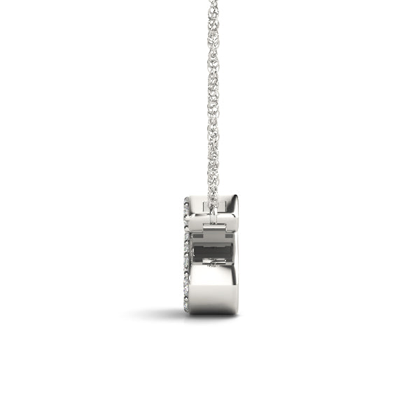 1/20 Cttw S Initial Diamond Pendant · 0.06 ct tw