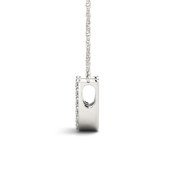 1/15 Cttw U Initial Diamond Pendant · 0.07 ct tw