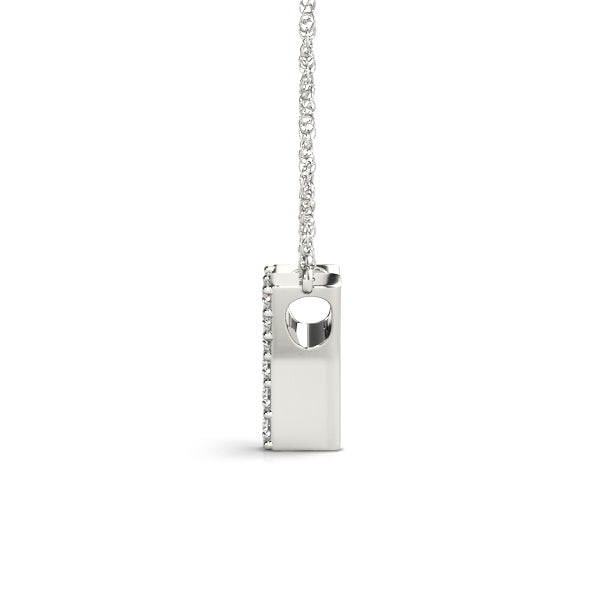 1/20 Cttw Y Initial Diamond Pendant · 0.04 ct tw