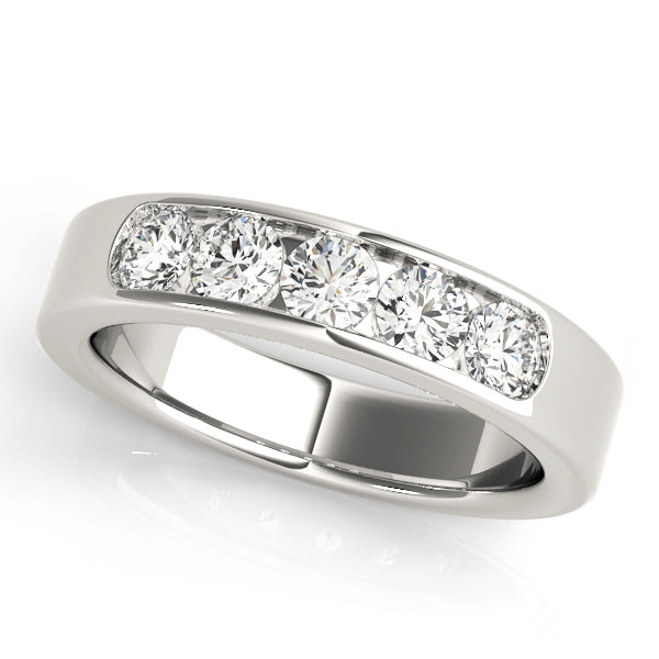 Five-Stone Channel Diamond Band · 0.50 ct tw