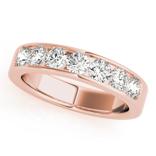 Seven-Stone Channel Diamond Band · 0.28 ct tw