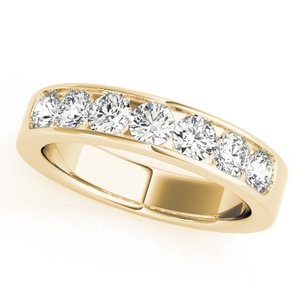 Seven-Stone Channel Diamond Band · 0.70 ct tw
