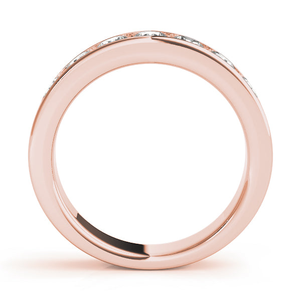 Seven-Stone Channel Diamond Band · 0.28 ct tw