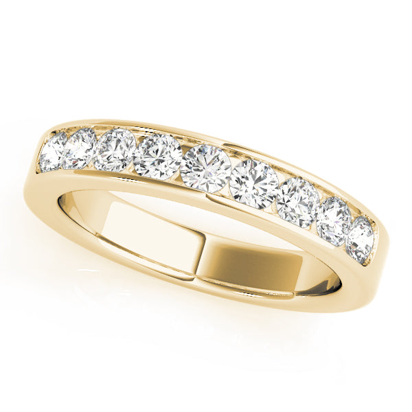 9 Stone Channel Diamond Band · 0.27 ct tw