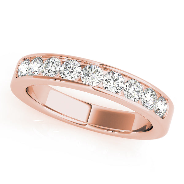 9 Stone Channel Diamond Band · 0.27 ct tw