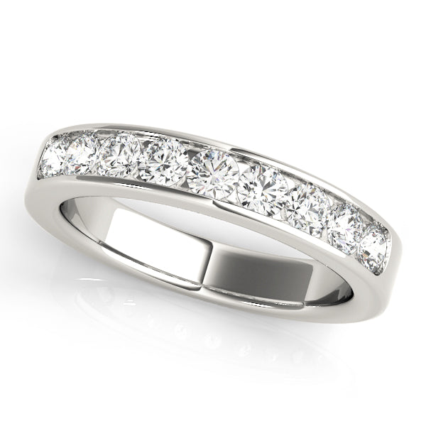 9 Stone Channel Diamond Band · 0.54 ct tw