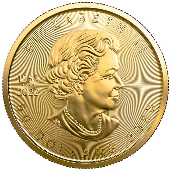2025 1 oz Canadian Gold Maple Leaf - .9999 Fine Gold