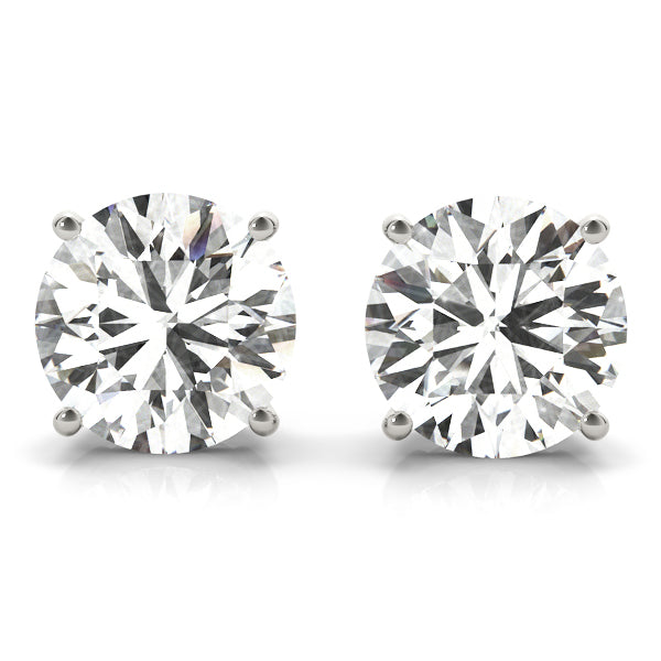 Round 0.4ct Stand 4pr Wire Diamond Earrings · 0.40 ct tw
