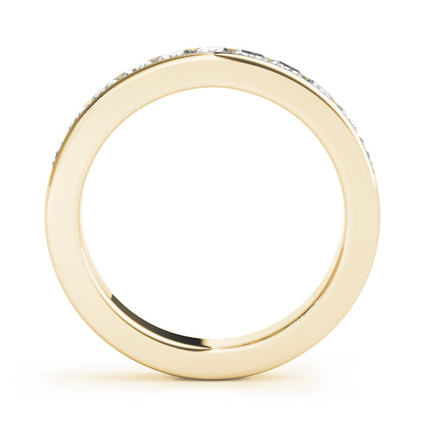 Square 2.5mm Channel Diamond Anniversary Band · 1.10 ct tw