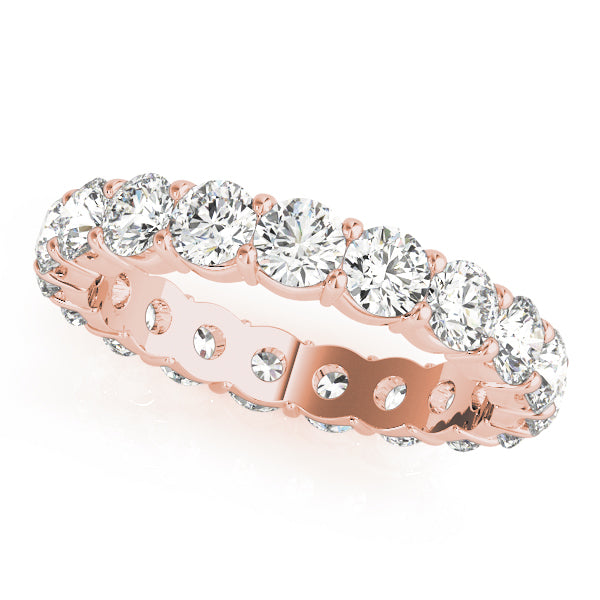 Round 0.30 pt Prong Diamond Eternity Band · 4.50 ct tw