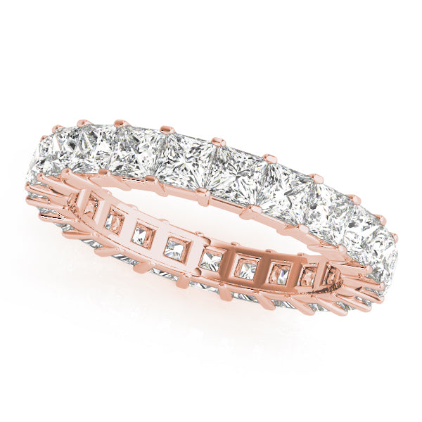 Square 4mm Prong Diamond Eternity Band · 8.20 ct tw