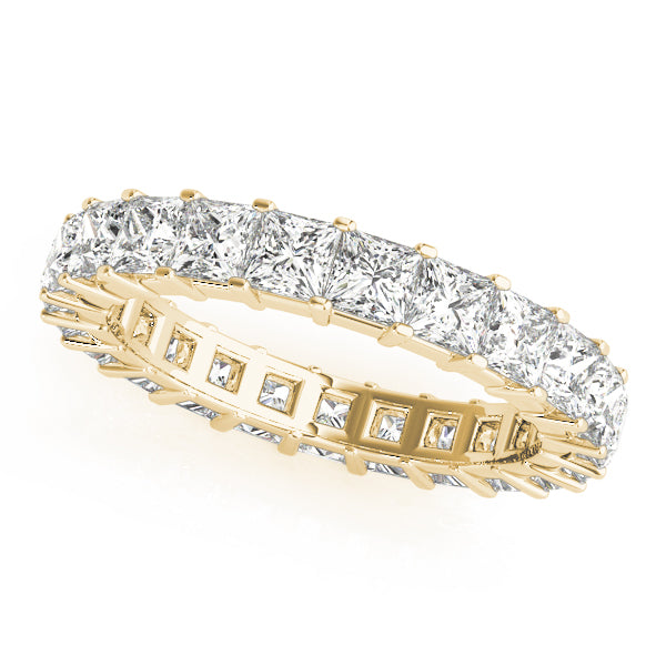 Square 3.8mm Prong Diamond Eternity Band · 6.80 ct tw