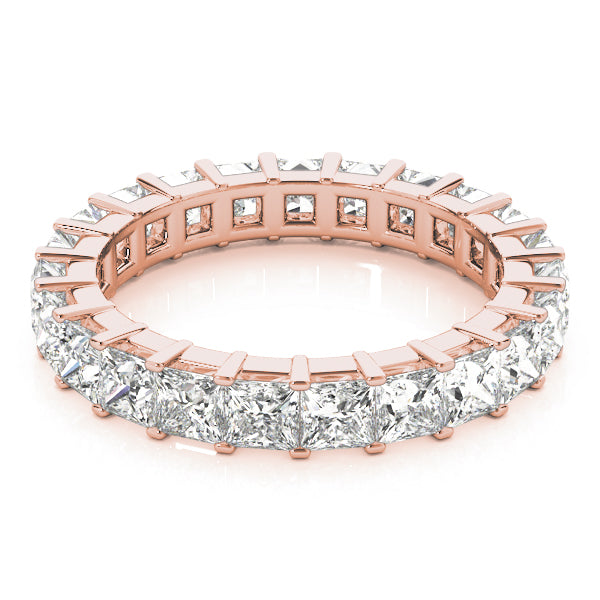 Square 3mm Prong Diamond Eternity Band · 3.20 ct tw