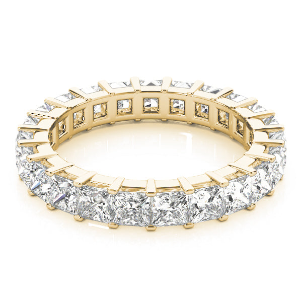 Square 3.3mm Prong Diamond Eternity Band · 5.28 ct tw
