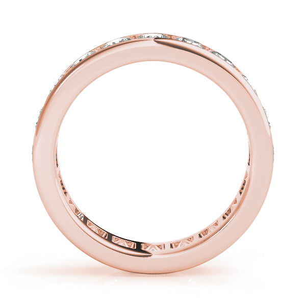 Round 0.07 pt Channel Diamond Eternity Band · 1.61 ct tw