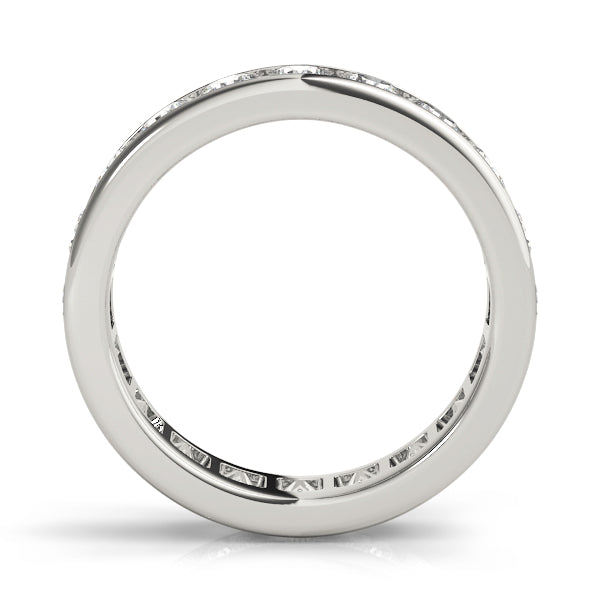 Round 0.40 pt Channel Diamond Eternity Band · 6.40 ct tw