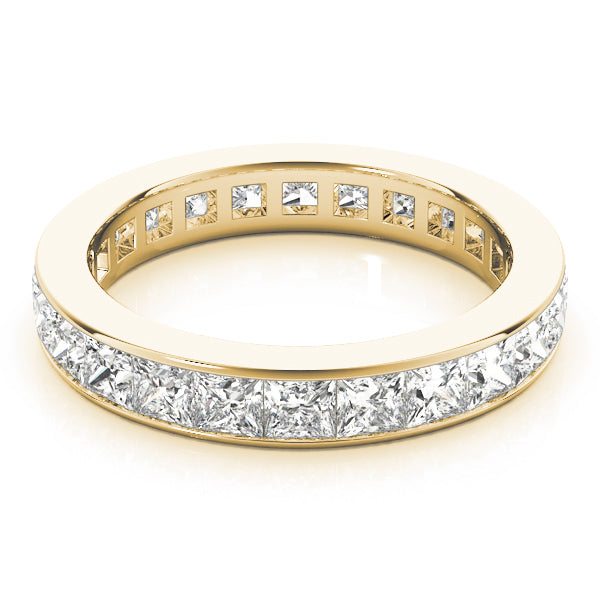 Square 1.5mm Channel Diamond Eternity Band · 0.82 ct tw