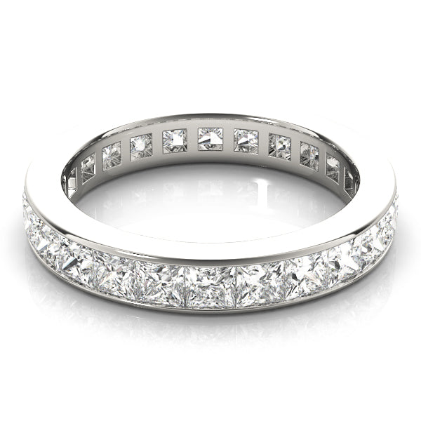 Square 1.5mm Channel Diamond Eternity Band · 0.68 ct tw