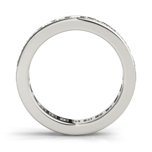 Square 1.5mm Channel Diamond Eternity Band · 0.86 ct tw